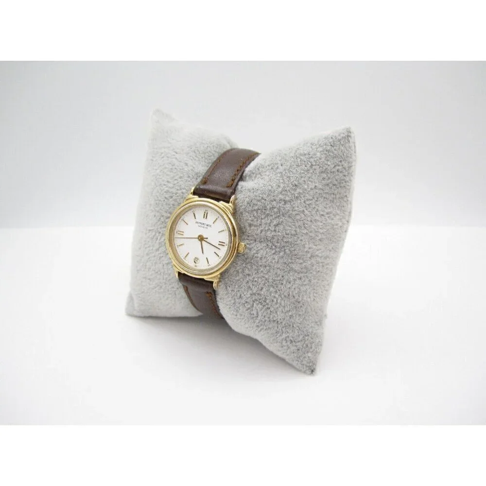 Women Raymond Weir Geneve Quartz WR Analog 25mm Dial Causal Round Watch (G280)